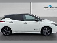 Used Nissan Leaf Tekna 108 kW (147 HP) 2019 White Hatchback