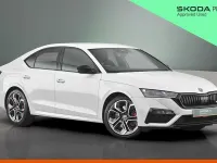Used Skoda Octavia vRS 180 HP (132 kW) 2023 Moon white metallic Hatchback