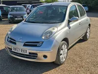Used Nissan Micra 79 HP (58 kW) 2007 Silver Hatchback
