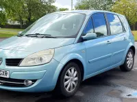 Used Renault Scénic II Dynamique 112 HP (82 kW) 2007 Blue MPV