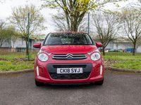 Used Citroën C1 Feel 68 HP (50 kW) 2018 Red Hatchback