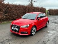 Used Audi A1 S-Line 116 HP (85 kW) 2016 Red Hatchback