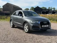 Used Audi Q3 S-Line 150 HP (110 kW) 2017 Grey SUV