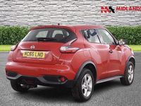 Used Nissan Juke Visia 2017 Red SUV