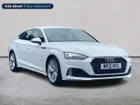Used Audi A5 Sport 2021 White Coupe