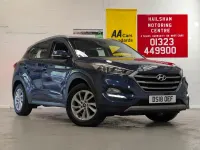 Used Hyundai Tucson SE 177 HP (130 kW) 2018 Blue SUV