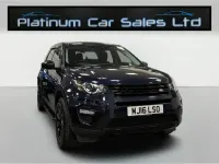 Used Land Rover Discovery 4 Black Edition 2016 Blue SUV