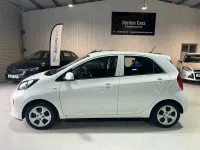 Used Kia Picanto Air 65 HP (47 kW) 2017 White Hatchback