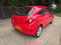 Used Vauxhall Corsa 73 HP (53 kW) 2013 Red Hatchback