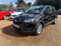Used Vauxhall Crossland X S 110 HP (80 kW) 2018 Black SUV