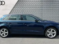 Used Audi A3 Sport 150 HP (110 kW) 2018 Blue Sedan