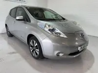 Used Nissan Leaf Tekna 80 kW (109 HP) 2017 Silver Hatchback