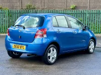 Used Toyota Yaris 2010 Blue Hatchback