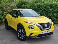 Used Nissan Juke Acenta Premium 114 HP (83 kW) 2024 Yellow SUV
