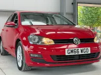 Used VW Golf VII Edition 110 HP (80 kW) 2016 Red Hatchback
