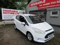 Used Ford B-MAX Zetec 90 HP (66 kW) 2013 White MPV
