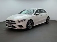 Used Mercedes A200 AMG line 150 HP (110 kW) 2019 White Hatchback
