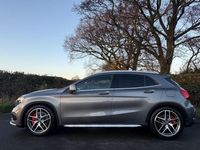 Begagnad Mercedes GLA45 AMG Premium 381 HK (280 kW) 2016 Grå SUV