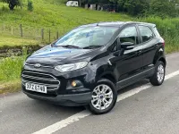 Used Ford Ecosport Zetec 2015 Black SUV