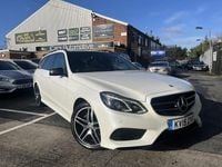 Used Mercedes E220 Premium 2015 White Estate