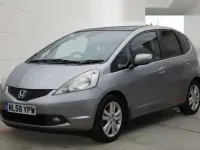 Begagnad Honda Jazz EX 2008 Silver Halvkombi