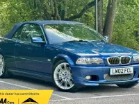 Used BMW 330 Cabriolet 2002 Blue Cabriolet