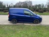 Second-hand Ford Transit Sport 95 CP (69 kW) 2018 Albastru Van