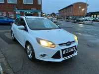 Used Ford Focus Zetec 115 HP (84 kW) 2011 White Hatchback