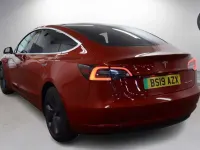 Used Tesla Model 3 Long Range AWD 366 kW (498 HP) 2019 Red Sedan