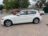 Used BMW 118 Sport Line 135 HP (99 kW) 2015 White Hatchback
