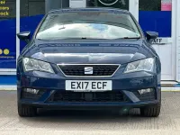 Used Seat Leon SE Dynamic 110 HP (80 kW) 2017 Blue Hatchback