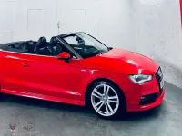 Used Audi A3 Cabriolet S-Line 2016 Red Cabriolet