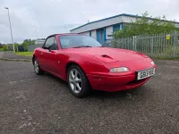 Used Mazda MX5 1990 Red Cabriolet