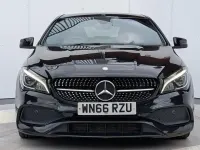 Used Mercedes CLA220 AMG line 177 HP (130 kW) 2017 Black Sedan