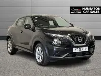Used Nissan Juke Acenta 117 HP (86 kW) 2021 Black SUV