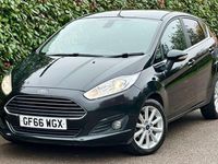Used Ford Fiesta Titanium 2016 Black Hatchback