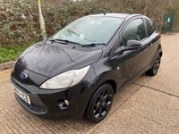 Used Ford Ka Zetec 69 HP (50 kW) 2015 Black Hatchback