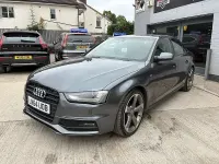 Used Audi A4 Black Edition 177 HP (130 kW) 2014 Grey Sedan