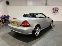 Used Mercedes SLK200 AMG 163 HP (119 kW) 2002 Silver Cabriolet