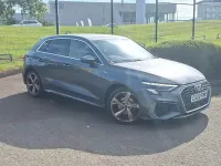 Used Audi A3 S-Line 110 HP (80 kW) 2023 Grey Sedan