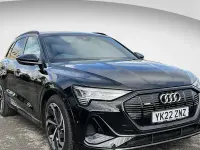 Usado Audi e-tron Black Edition 300 kW (408 CV) 2022 Negro SUV
