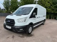 Used Ford Transit Trend 130 HP (95 kW) 2020 White Van