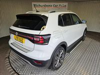 Used VW T-Cross Edition 115 HP (84 kW) 2019 White SUV