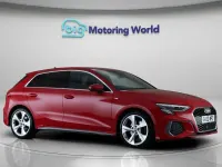 Used Audi A3 Sportback S-Line 150 HP (110 kW) 2020 Red Hatchback