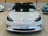 Used Tesla Model 3 Long Range AWD 250 kW (340 HP) 2021 White Sedan