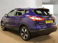 Used Nissan Qashqai N-TEC 115 HP (84 kW) 2015 Blue SUV