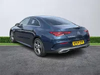 Used Mercedes CLA220 AMG Line Premium 190 HP (139 kW) 2019 Blue Sedan