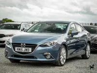 Begagnad Mazda 3 Inclusive 2015 Blå Sedan