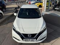 Used Nissan Leaf N-Connecta 110 kW (150 HP) 2019 Arctic white Hatchback