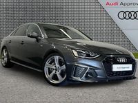 Used Audi A4 S-Line 200 HP (147 kW) 2024 Grey Sedan